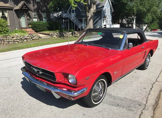 Ford Mustang Cabrio 1965 rot voll