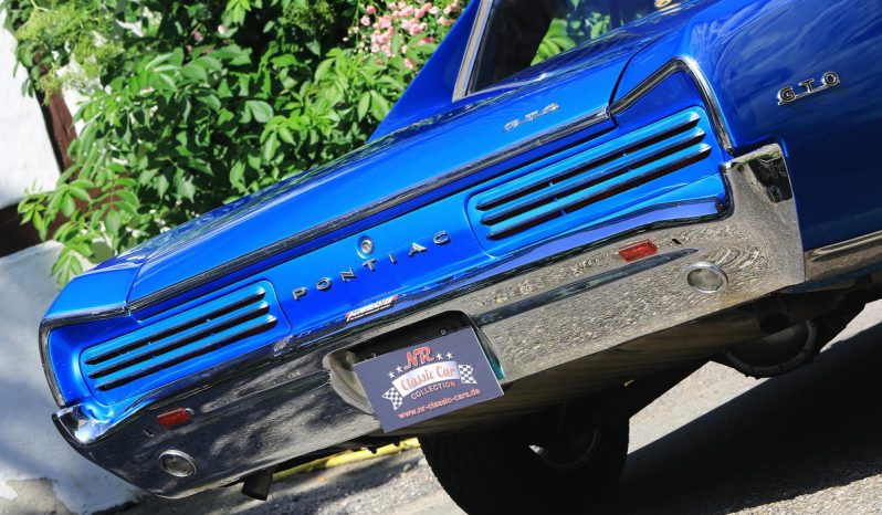 Pontiac GTO 1966 blau/Schwarz voll