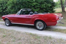 Ford Mustang 1967 Convertible Rot Consignment voll