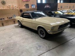 1968 Ford Mustang Convertible Meadolark Yellow