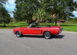 1968 Ford Mustang Convertible Red
