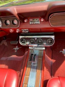 1966 Ford Mustang Cabrio Schwarz voll
