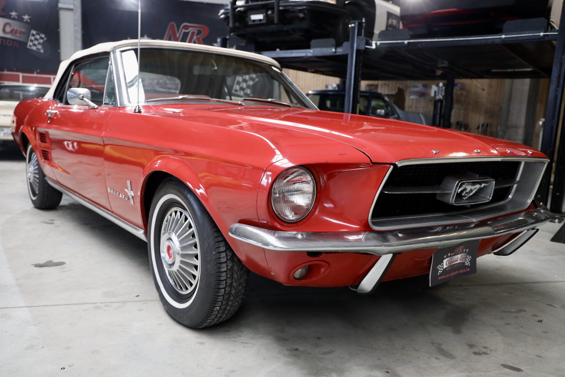 1967 Ford Mustang Rot/Rot | Stuttgart Collection NR Car Cabrio Classic