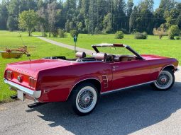 Ford Mustang Cabrio BJ 1969 Rot/Burgundy Red