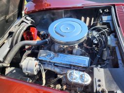 1968 Chevrolet Corvette C3 Dunkle Rot/Schwarz voll